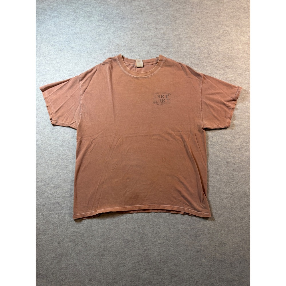 Vintage Hanes Beefy-T Original Older Than Dirt Graphic T-Shirt Terracotta XL 90s